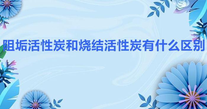 阻垢活性炭和烧结活性炭有什么区别?