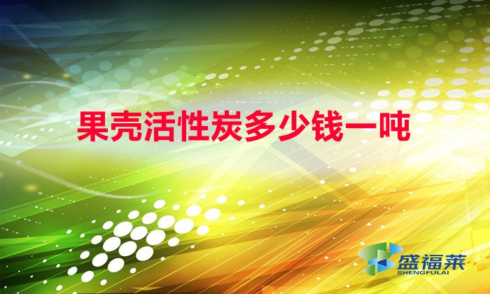 果壳活性炭多少钱一吨(果壳活性炭价格)
