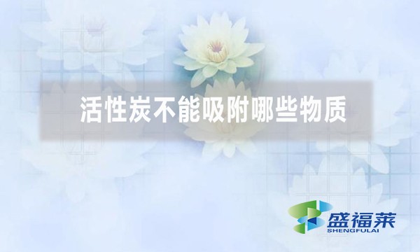 活性炭不能吸附哪些物质